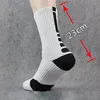 Meias masculinas 5 pares meias de esportes homens com amortecimento de basquete Terry Ciclismo Running Hucking Tennis Sock Ski Women Cotton UE 3945 220923