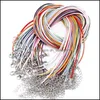 Cord Wire Pelle Pu Corda Catena Per Collana Mti Color Ciondolo Corda Maglione Cord Weave Drop Delivery 2021 Risultati Dei Monili Compone Dhdfk