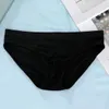 Underpants 2022 Summer Cool Men Underwear Ice Silk Briefs Sexy Breathable Silky Lace Quick-Drying