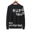 Designer Jumper Sweater Men's Women's Letter Printed Classic Casual Black color Autumn Winter Warm and Comfortable Fashion Retro Pullover Sweater