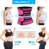 Midja stöd kvinnor tränare neopren kropp shaper bälte bantning mantel magen reducerar mage svett formade träning korsett