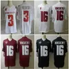 Sj Mens NCAA #16 Gardner Minshew II Washington State Cougars Jersey #3 Tyler Hilinski Football Stitched Jerseys S-3xl