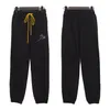 mens pants streetwear sweatpants hip hop Solid letter Embroidery Loose sports casual leggings