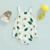 Rompers 2022 Summer Cute Toddler Ubranie Baby dziewczyna Romper Niemowlęta