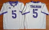 Sj męs TCU rogaty żaby collegea futbol koszulki 5 LaDainian Tomlinson 2 Trevone Boykin University zszyte koszulki piłkarskie