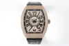 Vanguard V45 Mens Watch ABF 18K ROSE GOLD DIAMOND DIAL SAPPHIRE CRYSTAL SWISS ETA 2824自動ムーブメント28800VPH Luxury Wristwatch 3色