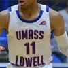 Nik1 Özel Koleji UMass Lowell Basketbol Forması NCAA Christian Lutete Obadiah Noel Ron Mitchell Connor Withers Gantz Jordyn Owens Allin Blunt