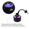 Party Decoration Halloween Witch Pot Cauldron Mister Mist Maker Smoke Fog Machine Color Changing Prop