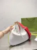 Вечерние сумки Женская сумка через плечо Hobo Half Moon Croissant Bags Old Flower Canvas Leather Vintage Fashion Clutch Handbags Tote Crossbody Кошельки