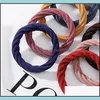 Hair Rubber Bands High Elasticity Hair Rubber Bands String Jewelry Adt Women Jointless Bold Coiling Hairrope Cute Simpli Dhseller2010 Dh30F