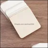 Mats Pads 12Pcs 10X10Cm Tazza Di Legno Quadrato Semplice Supporto Resistente Al Calore Pad Caffè Tè Ciotola Drop Delivery 2021 Casa Giardino Cucina D Dhher