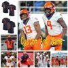 SJ Custom Illinois Fighting Illini College Football Jerseys 5 Milo Eifler Rashard Mendenhall Trevon Sidney 50 Dick Butkus Hommes Femmes Cousu