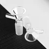 Кальянные стеклянные скользящие чаши кусочки бонгс воронки аксессуары Quartz Nails 14 мм мужские головокружительные курительные водные трубы Dab Rigs