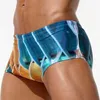 Men's Swimwear 2pcs Summer Sexy Men Swimming Briefs Low Waist Swimsuit Fashion Male Quick Dry Breathable Sports Beach Trunks J220913