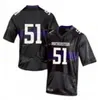 Camisetas universitarias de la NCAA Northwestern 8 Kyric McGowan 10 TJ Green 12 JJ Jefferson 19 Riley Lees 20 Sj hn Moten IV Fútbol personalizado cosido