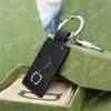 Dise￱adores Keychain Classic Letters Hombres Llave de autom￳vil Caqueta Fashion Bag Fashion Marca Gold Buckle Key Luxury