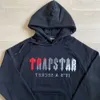 Felpe con cappuccio da uomo Felpe 2022 Trapstar London Grigio Felpe con cappuccio oversize Uomo Donna 1 1 Asciugamano da ricamo di alta qualità Pullover Fece Felpe con cappuccio casual 0924H