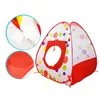 Crianças infantis brincam tendas jardim ao ar livre brinquedos portáteis tenda interna pop -up multicolor Independent House jnb15678