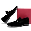 2023 design vestido sapatos moda masculina preto couro genuíno apontado designer de negócios oxfords cavalheiros viagem caminhada casual conforto