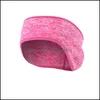 Headbands Warm Ear Protection Hair Band Women Outdoors Cold Proof Elastic Fleece Headband Earmuff Autumn And Winter Mticolor 5 5Sd J2 Dhmzf