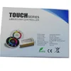 Denetleyiciler DC12V 24V 18A Yuvarlak Touch RGB Denetleyicisi 7 Anahtarlı RF RF RF Uzak Dimmer Anahtarı 3528 2835 LED şerit lambaları