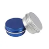 NEW10ML Metal Aluminium Bottle Tins Lip Balm Containers Empty Jars Screw Top Tin Cans 4880pcs DAP488