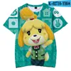 メンズTシャツアニメコスプレ2022 3Dカワイイファッションプリントチルドレンズウェアボーイ/キッズ半袖シャツ服110-160