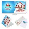 Decorazioni natalizie Carta Diamond Painting Babbo Natale Saluto Croce DEGAZIONI DECORAZIONI Blessing carrelli 220923
