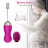 Nxy Sex Eggs Tragbares elektrisches Mini-Massagegerät, wasserfest, USB-aufladbares Silikon-Massagegerät, Vagina-Kugeln, Spielzeug für die Frau 1110