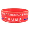 Armband Trump håller Amerika bra för president 2024 Silikon Inspirerande Motivational Girl Boy Unisex Armband American Donald Vote Star Rands Bandles