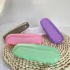 Candy Color Plastic Glasses Case Transparent Sunglasses Case Multifunctional Storage Box