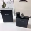 100ml 3.4Fl.oz Bleu De Perfume 향수 EDP 스프레이 좋은 냄새가 오래 지속되는 Blue Man Cologne Spray 유명 브랜드