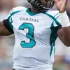 Maglia da calcio Nik1 Coastal Carolina Chanticleers NCAA College Jeffrey Gunter Kameron Brown Shermari Jones White Jackson Henderson Hazel Simpson