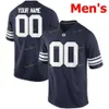 SJ NCAA College Jerseys Byu Cougars 5 Dayan Ghanwoloku 33 Emmanuel Esukpa 82 Dax Milne 13 Micah Simon 16 Baylor Romney Futebol personalizado costume