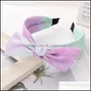 Headbands Headbands Jewelry Womens Fashion Soft Splash Tie Dye Cotton Hairband Ladies Summer Stretch Knot Head Hair Bands Drop Deliver Dhjy3