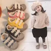 Athletic Shoes Children Canvas Warm Plush Boys Girls Candy Color Casual Fur Baby Kids Breathable Leisure Soft Toddler Infant