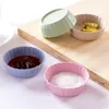 Assiettes d'assaisonnement en plastique créatives, plats à sauce à condiments, vaisselle de cuisine domestique, collations, petite assiette à cornichons T9I002097