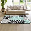 Carpets CHARMHOME Customized Soft Carpet Anti-slip Rug Dahlia Flower For Living Room Bedroom Mat Home Decoration Accessories