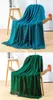 Blankets Wave Pattern Nordic Sofa Blanket Knitted Towel Bed Flag Throw Air-conditioning Nap Casual Bedspread Soft Shawl