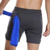 Shorts masculinos homens casuais respiráveis ​​esportes de bolso de bolso de tração de tração de tração de verão calças de corrida soltas de cor solta