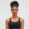 Sport pałąk jogi opaska na głowę elastyczne opaski na głowę opracowane na siłowni opaski do włosów dla sportowych fitness mężczyźni kobiety pocane w chłanianie L-T02