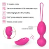 Nxy Sex Eggs Waterdichte Huid Silicone Draadloze Afstandsbediening 2 en 1 Ben Wa Ballen Kegel Kit de nettoyage pour vagin 1110