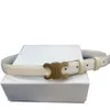 Luxusgürtel Fashion Classic Model Ladies Belt Feste Farbgeschäftsurkunde Leder 2 5 Thin320K