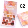 Eye Shadow 16 Colors Shiny Eyeshadow Makeup Matte And Metallic Waterproof Glitter Pallet Make-up For Women