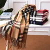 Winter Classic British Plaid Scarf Versatile Students Thick Warm Shawl