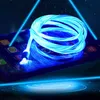 Chargers Cables Tutew LED Glow Flowing magnetic Charger usb cable Type C Micro USB C 8 Pin Charging for iPhone magnetic Cable Charge Wire Cord W220924