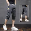 Shorts pour hommes décontractés de Bull-puncher culottes mode loisirs mâle mince été avec pantalon de Camouflage ample cinq Points