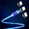 Opladers Kabels Magnetische gloed LED-verlichting Snel opladen USB-kabel voor Xiaomi Redmi 8 8A 7A 6A 5 Plus 4A 4X 5A Note 7 8 Pro 8T iPhone Samsung W220924