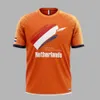 Utomhus Tshirts Milk Cotton Football Jersey Nederländerna Mens Camisetas Casual Darc Sport Plus Size Size Overdized Fashion Sportswear 220923
