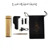 Lâmpadas de fragrâncias Oriente Médio Arábio Black Gold Aroma Difusor Electric Incense Burner Terapia árabe
